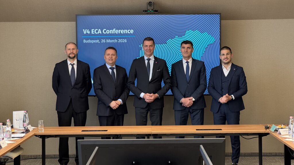 Delegácia Eximbanky na V4 ECA Conference