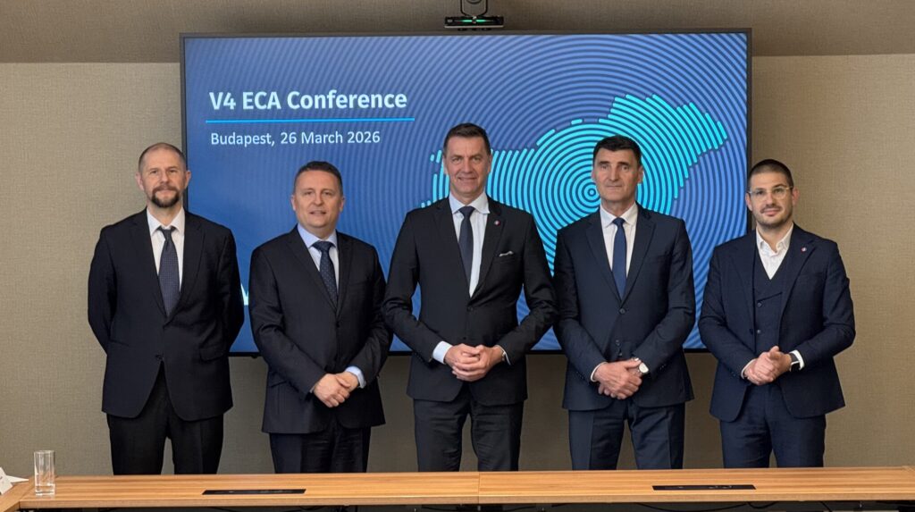 Delegácia Eximbanky na V4 ECA Conference