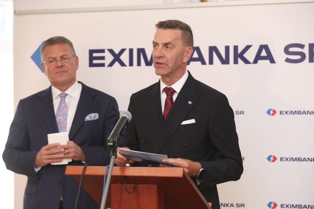 Rastislav Podhorec a Maroš Šefčovič
