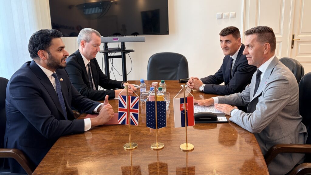 Stretnutie s veľvyslancom GB